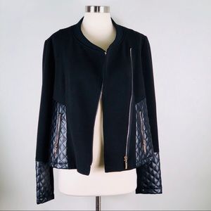 Forever 21 Black Faux Leather Jacket